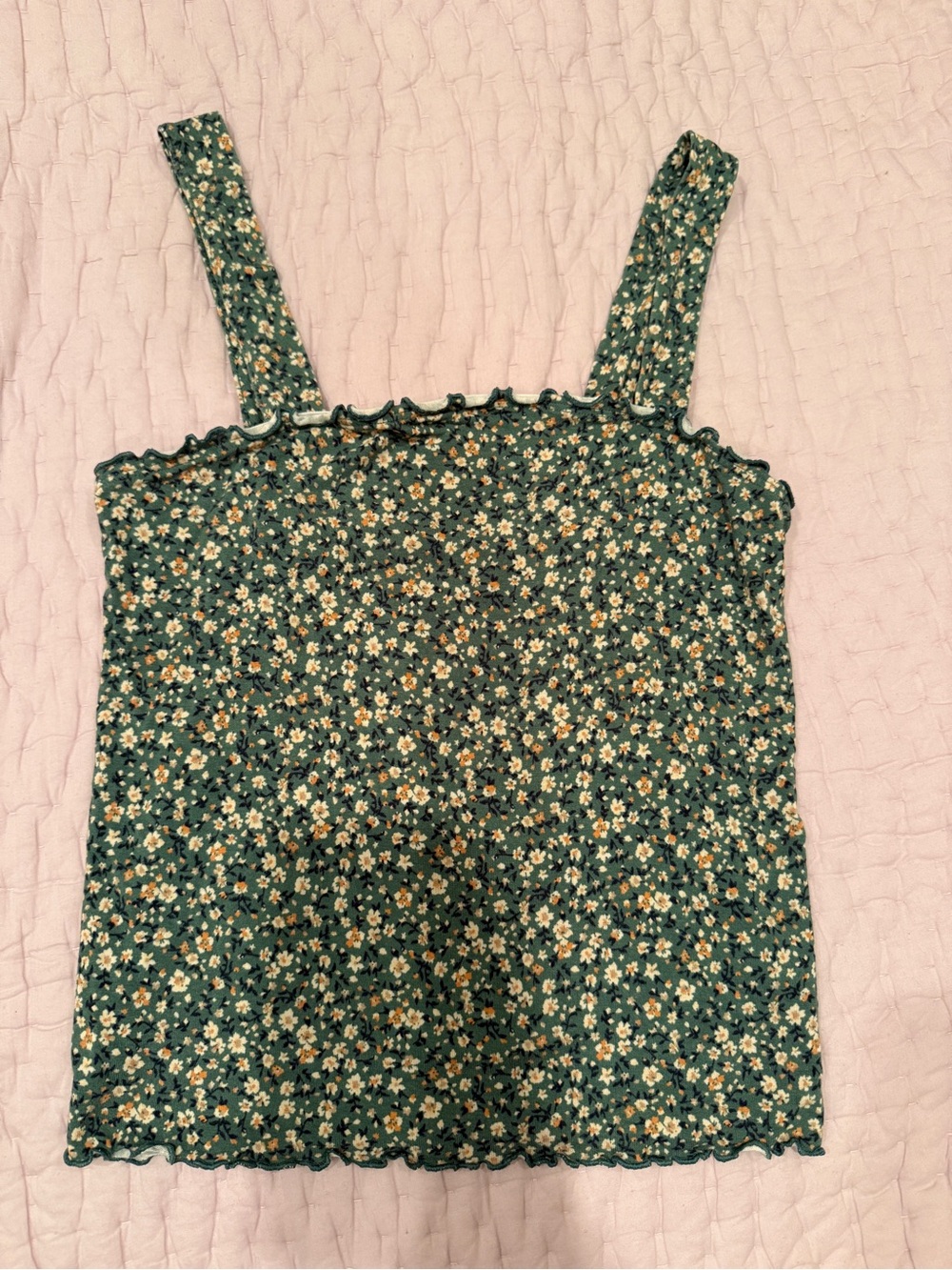 American Eagle Floral Tank Top